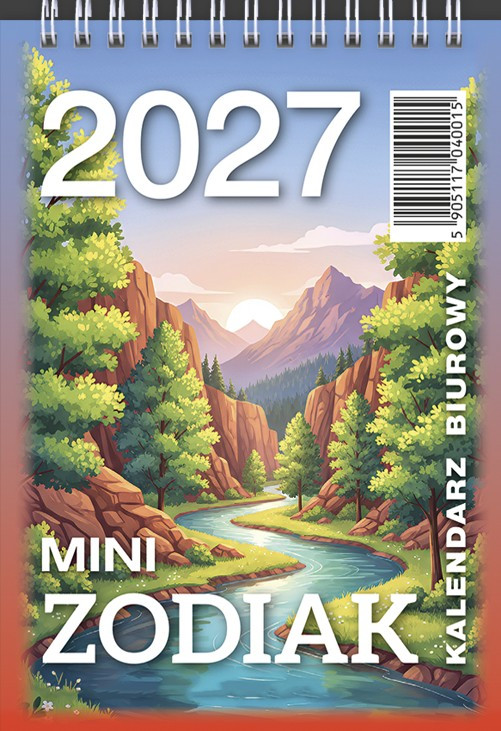 Kalendarz biurkowy Telegraph mini Zodiak H7
